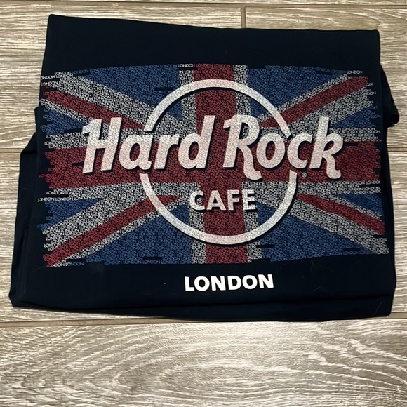 Hard Rock London, Men’s Navy Blue Large Tee, Nw/oT - Picture 3 of 3